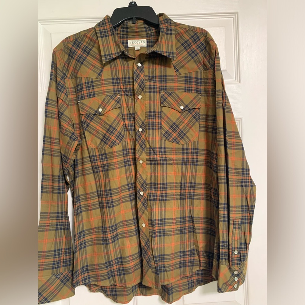 Tecovas button up size L